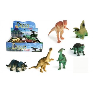 Mix Dinosaurfigurer i Display (36 stk.)