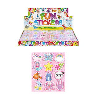 FUN STICKERS &ndash; MODELL: S&Oslash;TE KLISTREMERKER (120 stk.)