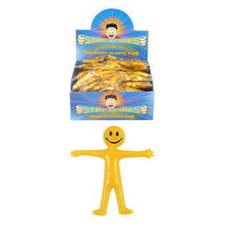 Strekkbare Smiley-figurer (144 stk)