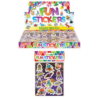 FUN STICKERS &ndash; MODELL: SUPERHELTER (120 stk.)