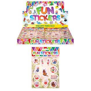 FUN STICKERS – MODELL: ALVER (120 stk.)