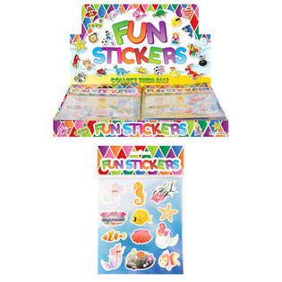 Morsomme Havfrue-Klistremerker | 120 stk. i Display