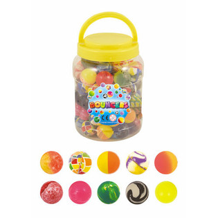 Spretteballer Mix Design &Oslash;3,5 cm i Krukke (72 stk.)