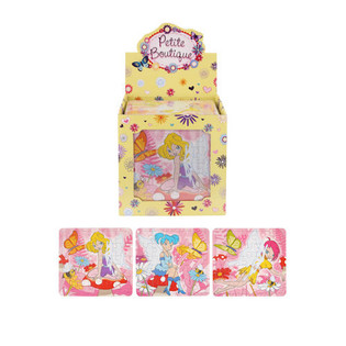 Minipuslespill med Feer i Display – 13 x 12 cm (108 stk)
