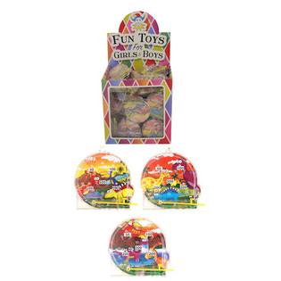 Dinosaur Mini-Flipper til Fiskedam i Display (108 stk)