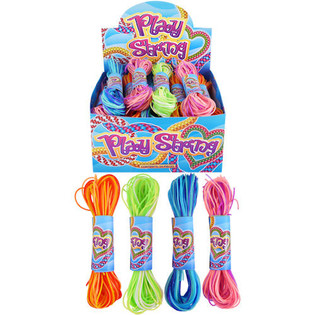 PLAY STRING, FLETTESNORER I DISPLAY (24 stk.)