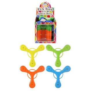 Fargerike frisbeer til fiskedam i display (96 stk)