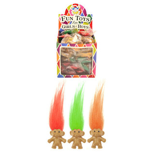 Lykkepose Trollfigurer i Display (72 stk.)