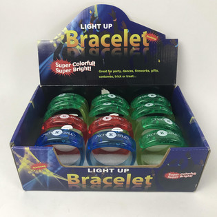 LYSENDE LED-ARMBÅND (12 stk.)