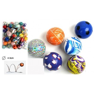 MEGASTORE SPRETTEBALLER &ndash; &Oslash;4,3CM (48 stk.)