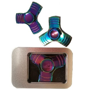 METAL FIDGET SPINNER I GAVEESKE (10 stk.)