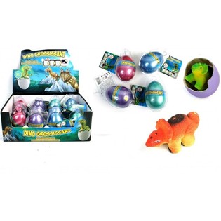 VOKSENDE DINOSAUREGG I DISPLAY (12 stk.)