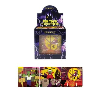 PUSLESPILL – HALLOWEEN, 13 x 12 cm. I DISPLAY (108 stk.)