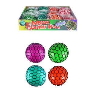SQUISHYBALL &ndash; MIX FARGER (12 stk.)