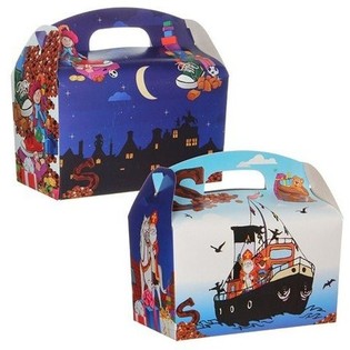 MENYBOKS - SINTERKLAAS / ST. NIKOLAUS (50 stk.)