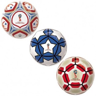VM-fotballer Ø14 cm. (12 stk.)