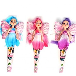 Fairy-dukker 13 cm i Display (12 stk.)