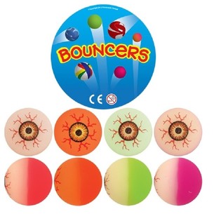 Mix Sprettballer med &Oslash;yne, &Oslash;3,3 cm (100 stk)