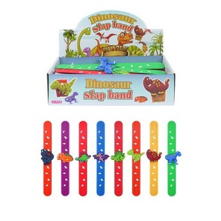 DINOSAUR SNAP-ARMBÅND / CLIC (24 stk.)