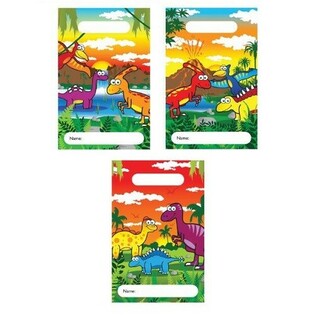 DINOSAUR GODTEPOSER &ndash; 23x15 cm (144 stk.)
