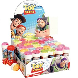 TOY STORY S&aring;pebobler i Display (36 stk.)