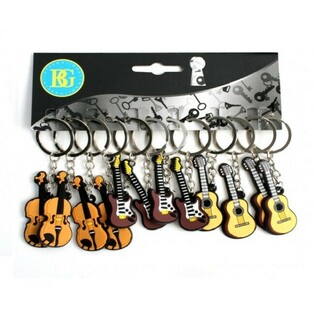 GITAR / FIOLIN NØKKELRINGER (12 stk)