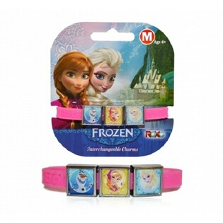 Frozen Armb&aring;nd med 3 Utskiftbare Charms (24 stk.)