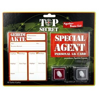 TOP SECRET &ndash; SPESIALAGENT, FINGERAVTRYKKSETT (12 stk.)