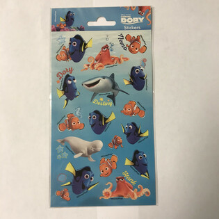 KLISTERMERKER: DISNEY OPPDAG DORY, 20 x 10 cm (10 stk.)
