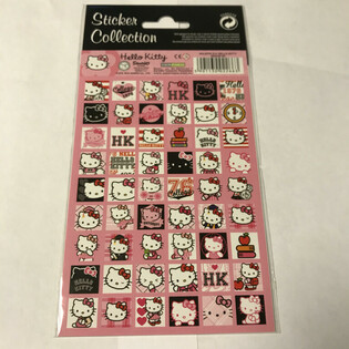 HELLO KITTY KLISTREMERKER - 20 x 10 cm (10 stk.)