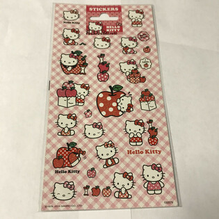 KLISTERMERKER: HELLO KITTY, M&aring;l 20 x 10 cm (10 stk.)