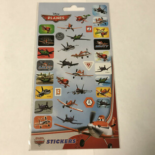 KLISTREMERKEARK: DISNEY FLY (PLANES), M&aring;l: 20 x 10 cm (10 stk.)