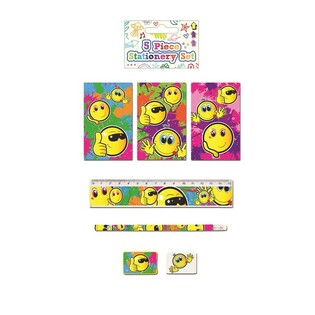 Smiley Skrivesett 5 Deler (24 stk.)