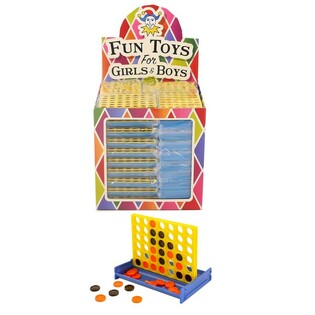 4 p&aring; Rad Spill i Display (40 stk)