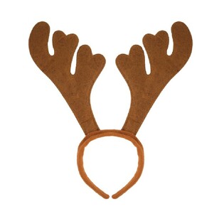 Julereinsdyr Diadem - Brunt (24 stk.)