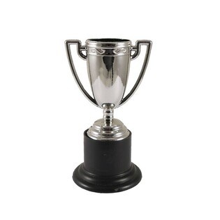 Vinnerpokal &ndash; 10 cm &ndash; S&oslash;lv (12 stk.)