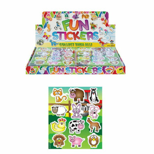 FUN STICKERS &ndash; MODELL: BONDEG&Aring;RD (120 stk.)