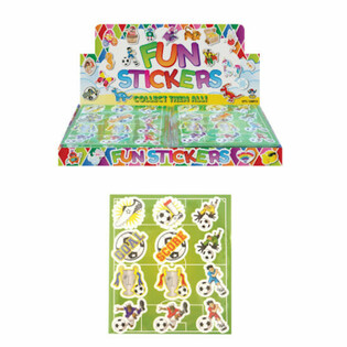 FUN STICKERS &ndash; MODELL: FOTBALL (120 stk.)