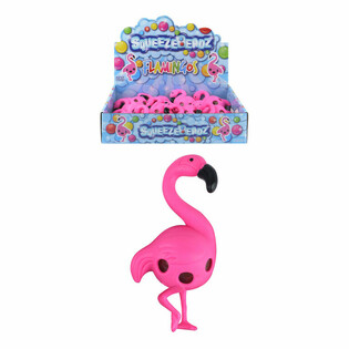 FLAMINGO KLEMMEBALLER I DISPLAY (12 stk.)
