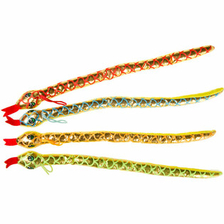 Plysjslanger - 40 cm (24 stk.)
