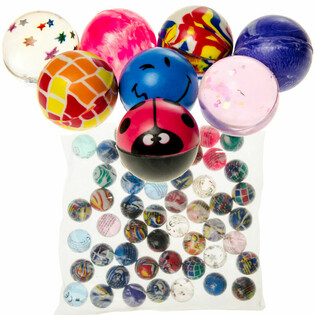 MIX SPRETTEBALLER &Oslash; 3,2 cm (50 stk)