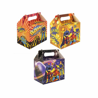 MENYBOKS – SUPERHELT – 14 x 9,5 x 18 cm (24 stk.)