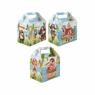 MENUBOKS – PIRAT – 14 x 9.5 x 18 Cm (24 stk)