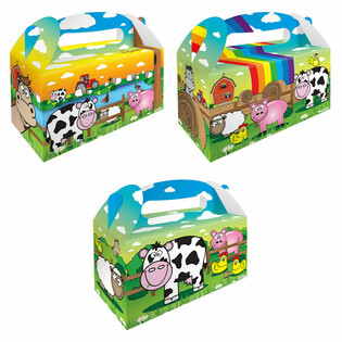 Menuboks &ndash; Bondeg&aring;rd &ndash; 22.5 x 9.5 x 18 cm (12 stk.)