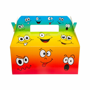 Barnemeny Boks Smiley - 22,5 x 12 x 9,5 cm (24 stk.)