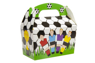 GODTERIBOKS FOTBALL 12x12.5x6 cm (12 stk.)