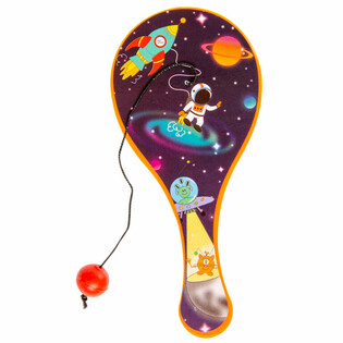PADDLE BAT - RACKET MED BALL - MODELL: SPACE (48 stk.)