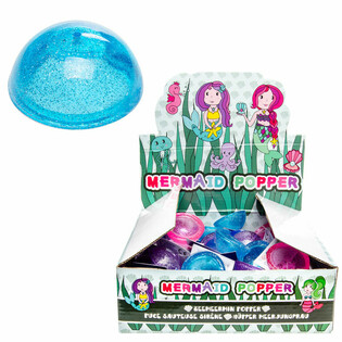 GLITTER PLOPPER - MODELL - HAVFRUE (48 stk.)