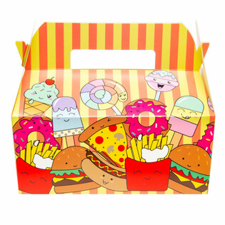 Fastfood Menubokser - 22,5 x 12 x 9,5 cm (24 stk)