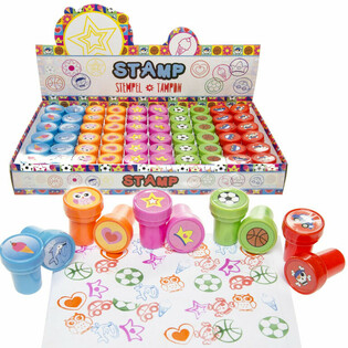 Stempel-miks i Display (60 stk.) - Engros Leker